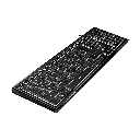 Teclado Genius SlimStar 820 Iluminado con cable USB Negro