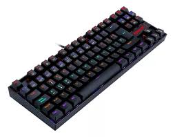 Teclado Gaming Redragon Kumara Mecanico Alambrico K552 RGB NEGRO SWITCH Azul K552RGB-2