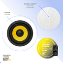 Parlantes Thonet Vander Hoch Gen2 2,0 120W RMS BT Weiss-Blanco HK096-03558 - Hoch Cinema 2.0