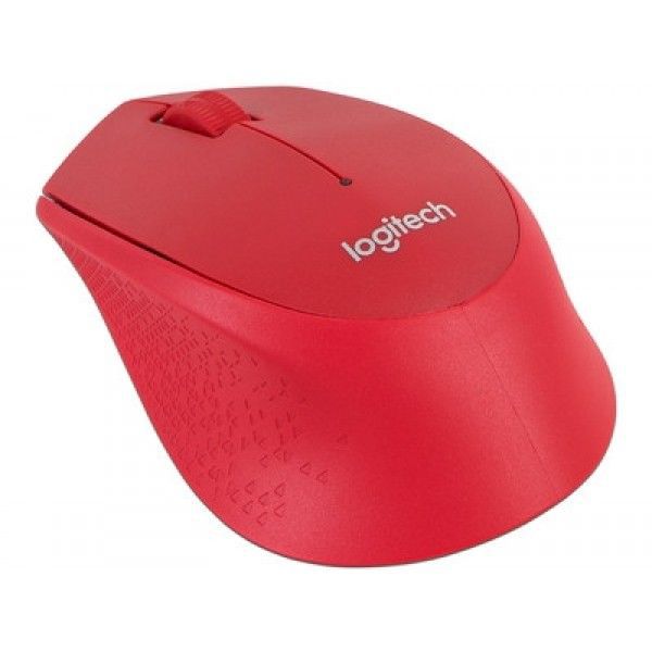 Mouse Logitech wireles M280 Inalambrico ROJO 910-004286