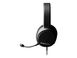 Audifono con microfono SteelSeries gamer Artics 1 inalambrico negro