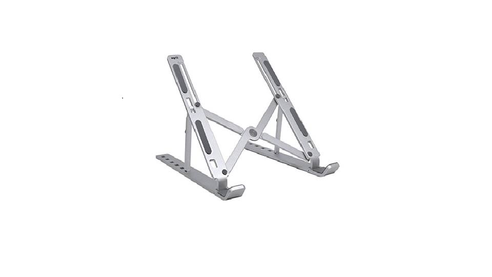 Stand para laptop Genius G-Stand M250 Iron Gray de Aluminio 7 Niveles Ajustables