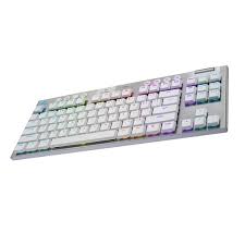 Teclado Logitech Gaming G915 Kydb Eng TKL White mecanico Lightspeed RGB 920-009660