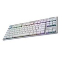 Teclado Logitech Gaming G915 Kydb Eng TKL White mecanico Lightspeed RGB 920-009660