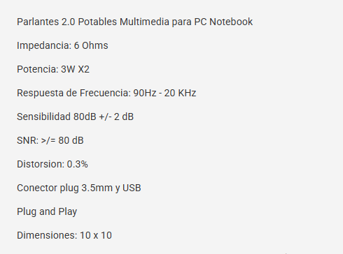 PARLANTE GAZAL G106/2.0 MULTIMEDIA/NEGRO-ROJO/USB-AUXILIAR 3.5MM/CONTROL VOLUMEN 0106061