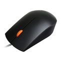 Mouse Lenovo 300 USB Black 1600 DPI para diestros y zurdos