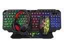 Combo Gaming Xtrime Me CMX-415 SP 4 en 1 Teclado + Mouse + Auricular + Mousepad
