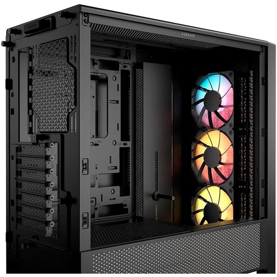 Case Corsair 4000 RS ARGB Modular Negro Temperad Glass MidTower USB-C 2USB-A CC-9011296-WW