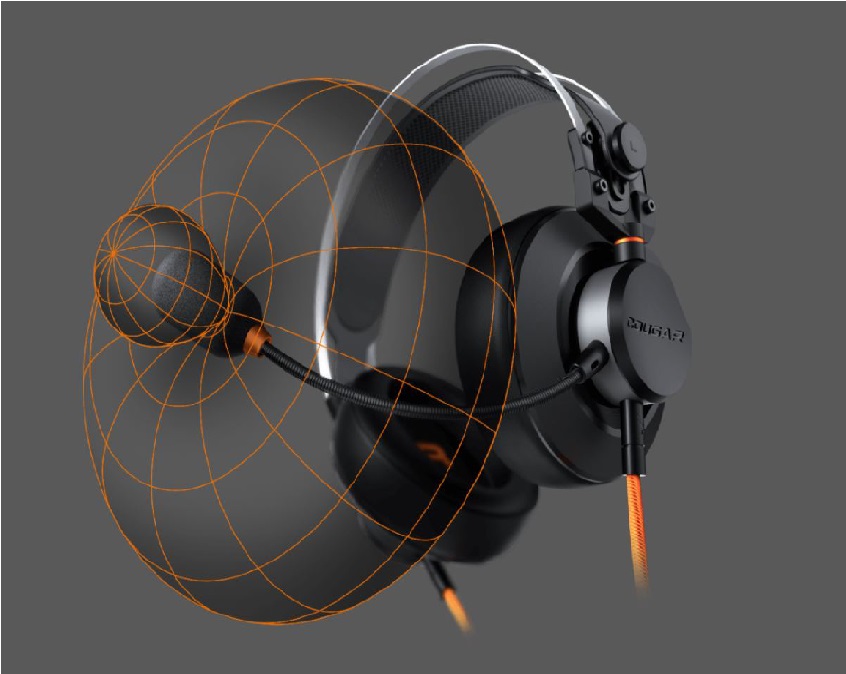 Audifonos Cougar VM410 con Microfono Jack 3,5mm