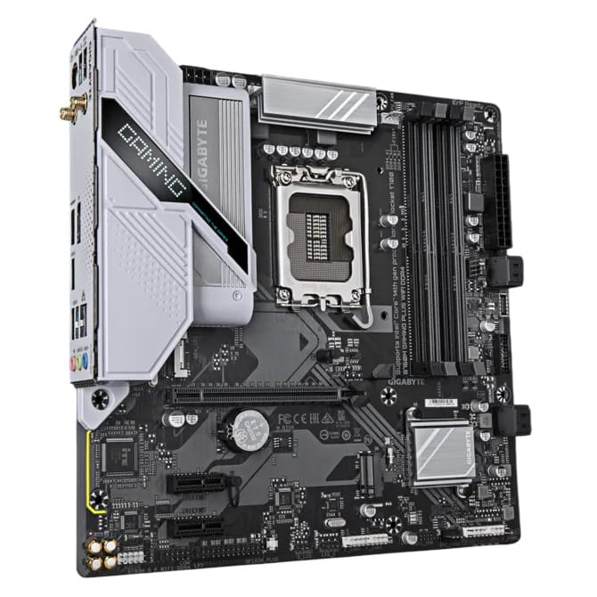 Mbo GIGABYTE B760M Gaming Plus Wifi DDR4 4 slots HDMI-DP 10/100/1000 WiFi mATX