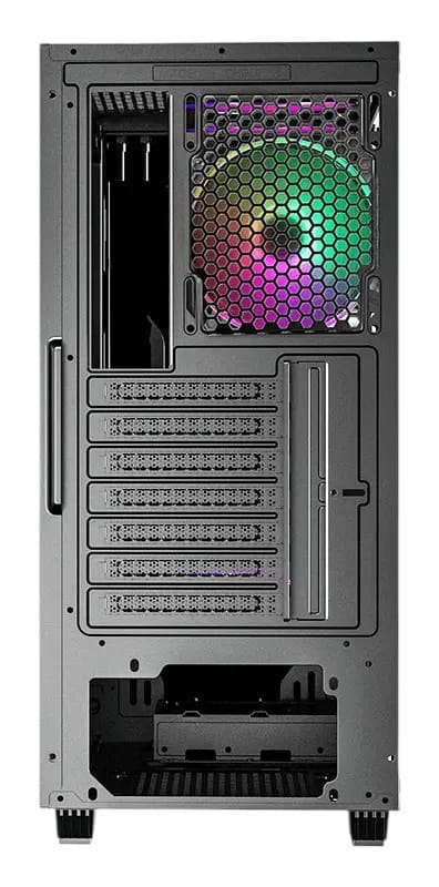 Case Gaming Gamemax REVOLT /1*USB 3.0/1*USB 2.0/2*HDD/2*SSD/CHASIS NEGRO ATX/4*VENTILADORES INTERNOS/VIDRIO TEMPLADO/SIN FUENTE