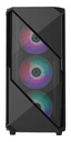 Case Gaming Gamemax REVOLT /1*USB 3.0/1*USB 2.0/2*HDD/2*SSD/CHASIS NEGRO ATX/4*VENTILADORES INTERNOS/VIDRIO TEMPLADO/SIN FUENTE