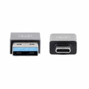 Adaptador Unnotekno Juego de adaptadores USB-A a USB-C y USB-C a OTG AD4301GY