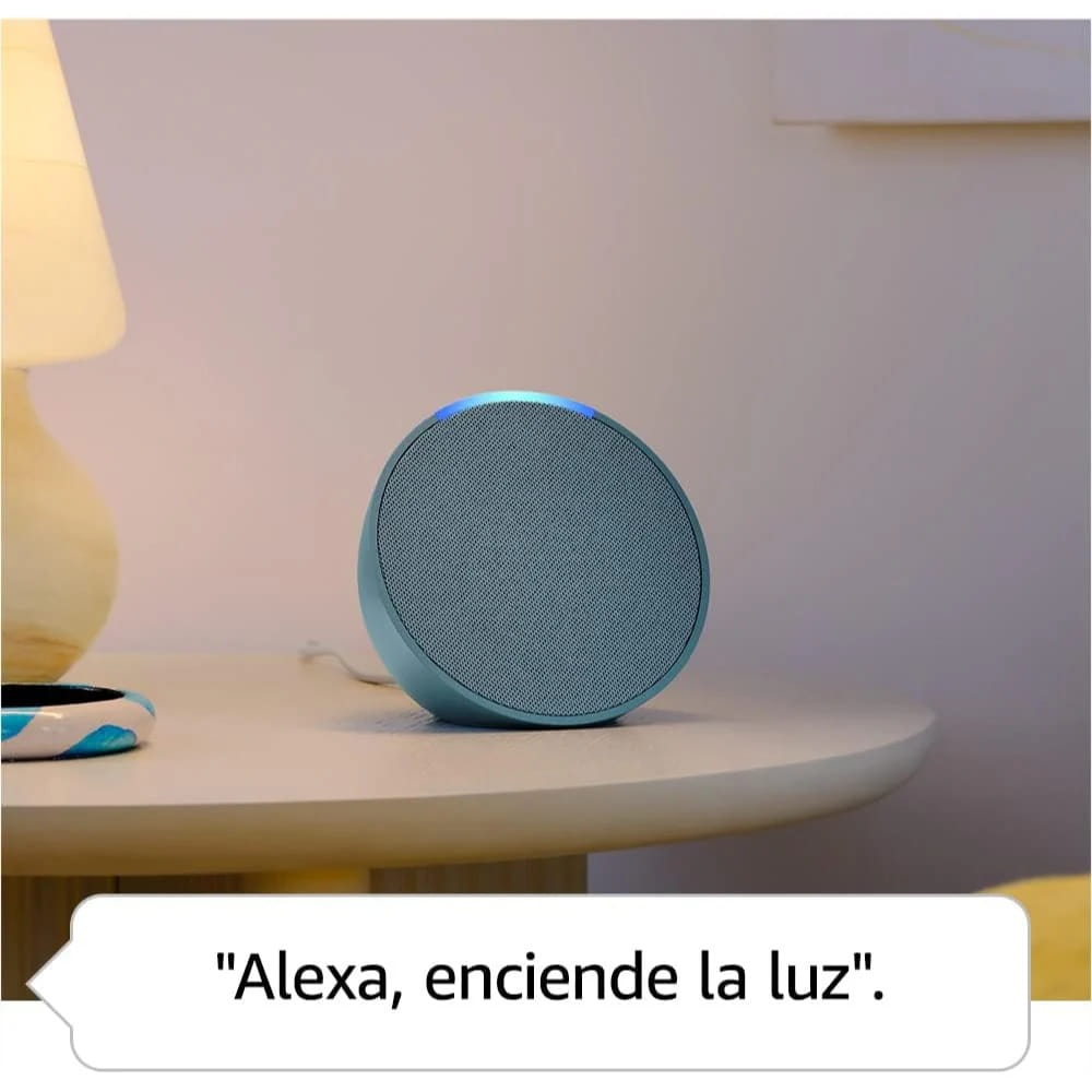 Parlante Echo Pop Inteligente Alexa Amazon Negro UPC 840268907235