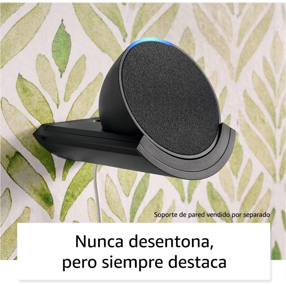 Parlante Echo Pop Inteligente Alexa Amazon Negro UPC 840268907235