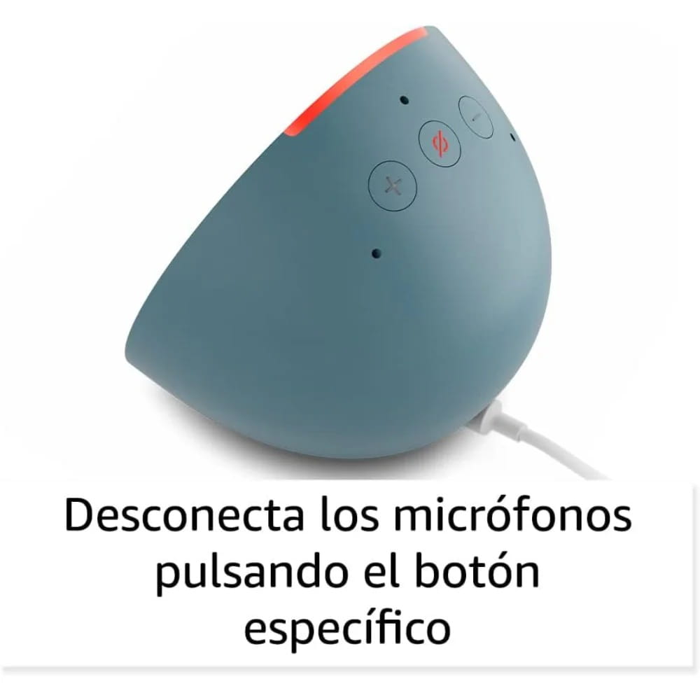 Parlante Echo Pop Inteligente Alexa Amazon Negro UPC 840268907235