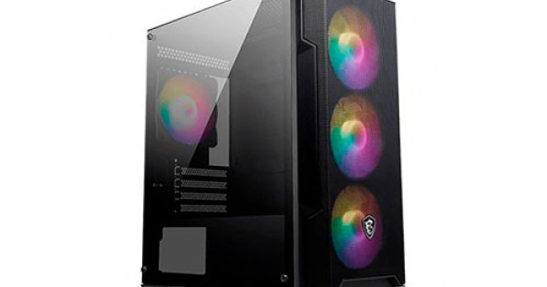 CASE MSI MAG Force M100A Mid Tower con 4 Ventiladores