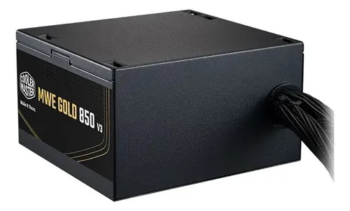 Fuente De Poder Cooler Master MWE GOLD 850 V3 850W 80Plus Gold ATX3.1 PCIe5.1 MPE-8506-ACAG-BUS