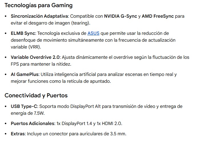 Monitor LED Asus 27" XG27ACMS ROG STRIX Plano 2560x1440 320Hz 0,03Ms Fast IPS HDR10 0lm0be0'b011i1