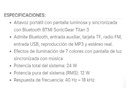 PARLANTE SONIC GEAR TITAN 3 BTMI  2.1 BLUETOOTH AUX IN TF CARD FM RADIO USB  COLOR NEGRO CON GRIS/ POTENCIA 24W TOTAL  / ILUMINACION RGB