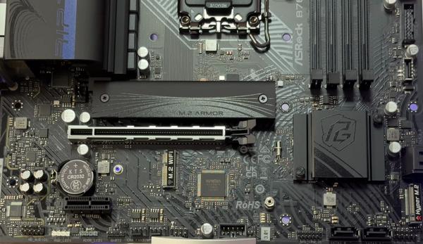 Tarjeta Madre ASROCK B760M PG RIPTIDE WIFI 14va. LGA1700 4DDR5 HDMI DP M.2 13USB 4SATA3 PCIE4.0 mATX 90'MXBN30'A0UAYAZ