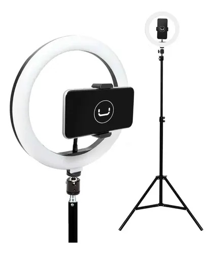 Aro de Luz soporte Tripode 10Inc Unnotekno PH1802BK