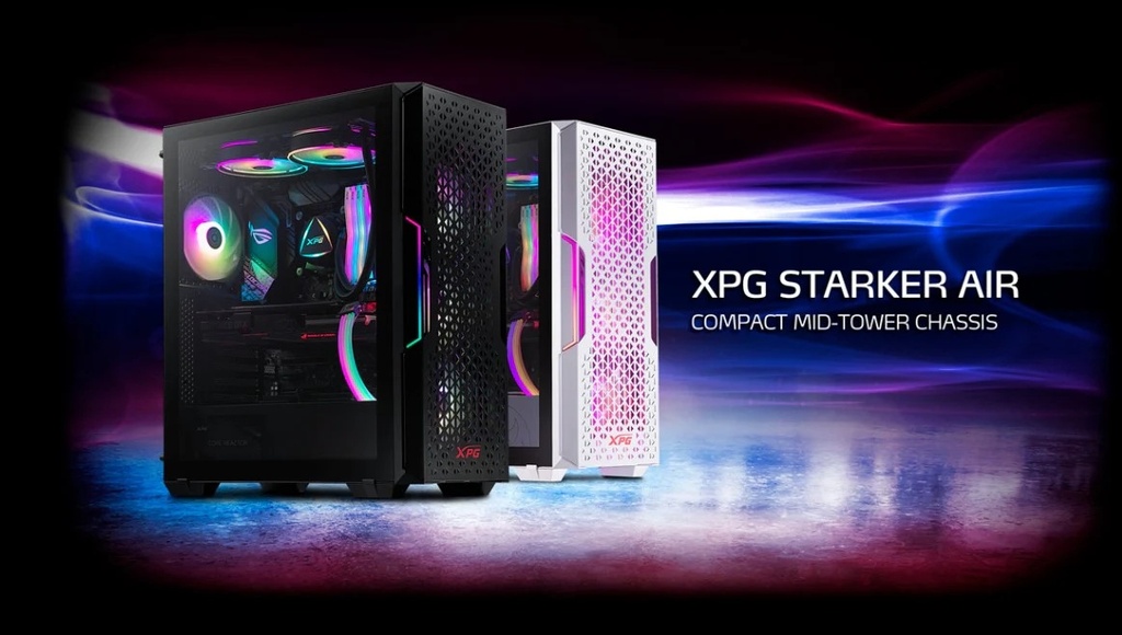 Case Adata XPG Starker Air Black Mid Tower Black