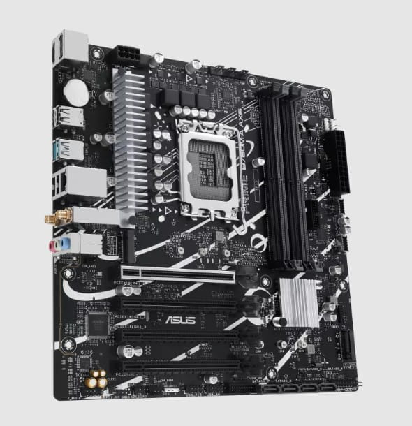 Mbo Asus Prime B760m-a Ax6 Lga-1700 Intel 14va. 4ddr5 Wifi Dp Hdmi 3m.2 12usb Pcie 4.0 Matx