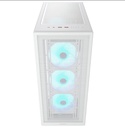 Case Cougar Gamer MX220 RGB vidrio templado Mid-Tower no incluye fuente de poder blanco 382AC80.0002