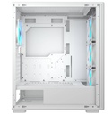 Case Cougar Gamer MX220 RGB vidrio templado Mid-Tower no incluye fuente de poder blanco 382AC80.0002