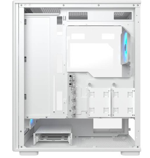 Case Cougar Gamer MX220 RGB vidrio templado Mid-Tower no incluye fuente de poder blanco 382AC80.0002