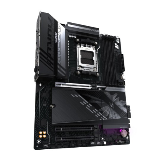 Tarjeta Madre Gigabyte B850 AORUS ELITE WIFI7 ICE AM5 Ryzen 9000 4DDR5 BT DP HDMI USB3.2 PCIe 5.0 ATX