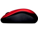 MOUSE LOGITECH M185 ROJO-NEGRO WIRELESS USB PLUG AND PLAY 910-003635