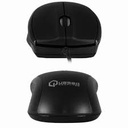 Mouse Quasad QM-703U con Cable USB Black 1000DPI