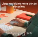 TECLADO + MOUSE LOGITECH POP ICON INALAMBRICO WHITE 920-013055