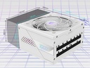 Fuente de Poder Gigabyte Aorus Elite 1000W Platinum White Full Modular GP-AE1000PM PG5 ICE