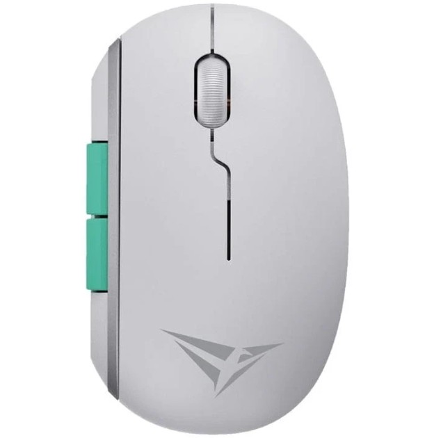 Combo Teclado + Mouse Alcatroz Tetriz Air 300C Winter White Multidispositivo Recargable Inalambrico Bt