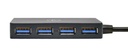 Hub de USB 3.0 a  4 Puertos Usb 3.0 externo Unnotekno HB1011GY