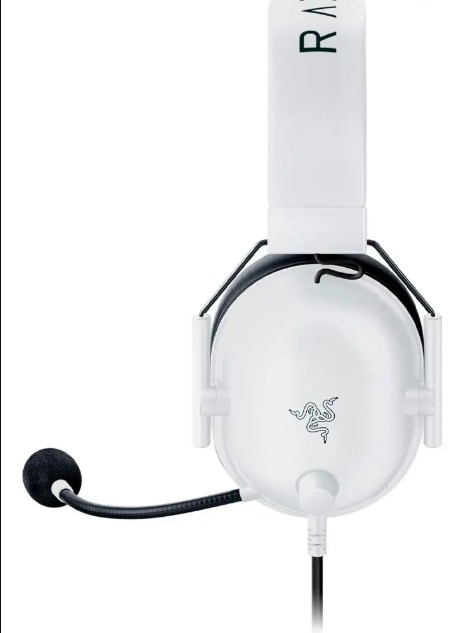 HEADSET RAZER BLACKSHARK V2 X WHITE EDITION 3,5MM MULTIPLATAFORMA PC MAC PS5 XBOX SWITCH CELULAR PN: RZ04-03240700-R3U1