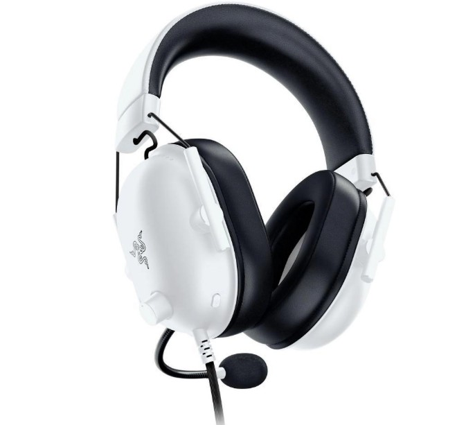 HEADSET RAZER BLACKSHARK V2 X WHITE EDITION 3,5MM MULTIPLATAFORMA PC MAC PS5 XBOX SWITCH CELULAR PN: RZ04-03240700-R3U1
