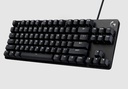 Teclado Logitech Gaming G413 TKL SE Mecanico Version Black Led White Switches Tactile 920-010442