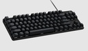 Teclado Logitech Gaming G413 TKL SE Mecanico Version Black Led White Switches Tactile 920-010442