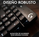 Teclado Logitech Gaming G413 TKL SE Mecanico Version Black Led White Switches Tactile 920-010442