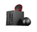 Parlantes Energy Sistem 400 Black & Red Sistema de Sonido con Subwoofer 2.1 40W RMS MP3 USB SD PN:391745