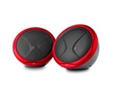 Parlantes Energy Sistem 400 Black & Red Sistema de Sonido con Subwoofer 2.1 40W RMS MP3 USB SD PN:391745