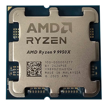 Procesador Amd Am5 Ryzen 9 9950X 4.3/5.7Ghz 16 Nucleos 32 Subprocesos Socket AM5 100-100001277WOF
