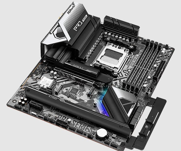 Tarjeta Madre Asrock X670E PRO RS AMD AM5 DDR5 4 slots HDMI 2.5 LAN WiFi + BT ATX