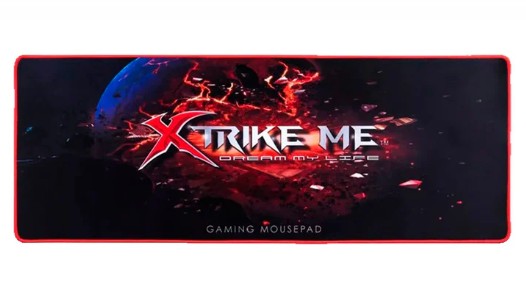 PAD MOUSE PRO GAMING XTRIKE MP-204 PLANA MICROFIBRA DE TELA
