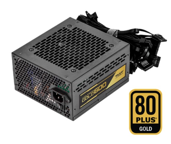 FUENTE DE PODER ARMAGGEDDON VOLTRON GOLD 600 Certificacion 80Plus Gold