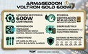 FUENTE DE PODER ARMAGGEDDON VOLTRON GOLD 600 Certificacion 80Plus Gold